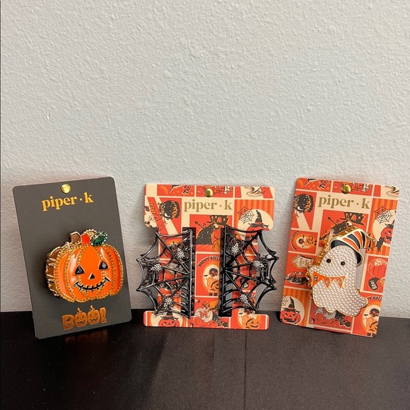Piper K | Halloween Hair Clips Set - Picture 1 of 11